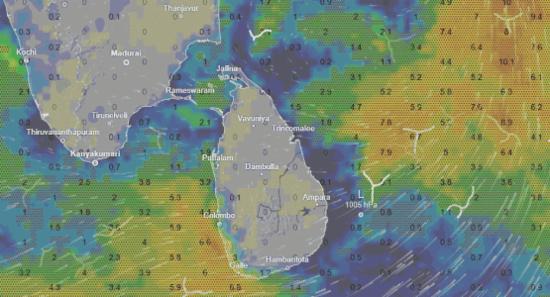 Low-Pressure System To Develop Over the Island